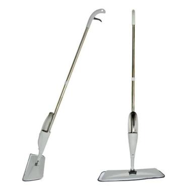 Imagem de Vassoura Spray Mop c/ reservatório diversos Pisos 1 Refil Cinza - 123 