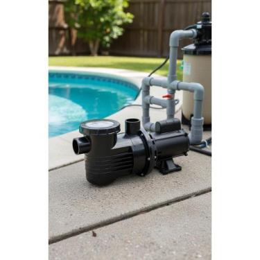 Imagem de Bomba Piscina 0.25cv Monofásica - Água Cristalina 12m³/h - Congratulat