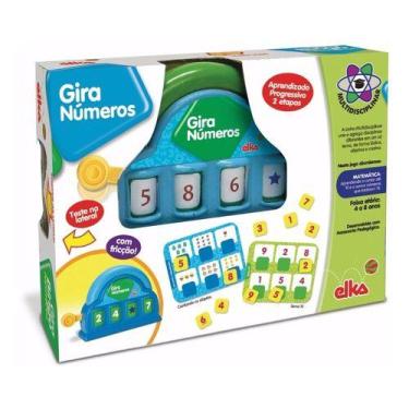 Imagem de Brinquedo educativo Gira Números Elka