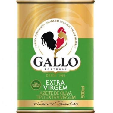 Imagem de Azeite de Oliva Extra Virgem Lata 500ml 1 UN Gallo