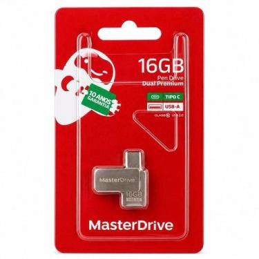 Imagem de Mini Pen Drive 8gb 16gb Dual Premium Tipo C USB - A Class 10 USB 2.0 M