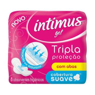 Imagem de Absorvente Intimus Gel com Abas 8 unidades