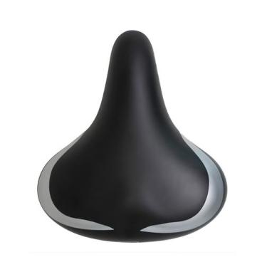 Imagem de Selim Selle Royal Shock Linhas Prata C/Carrinho, Prata, 265mm