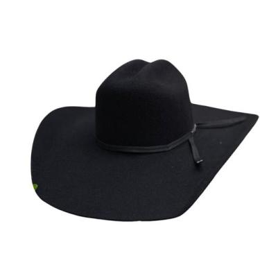 Imagem de Chapeu American Horse Preto Fita Pralana 12485, 57