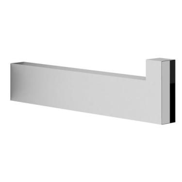 Imagem de Papeleira Verso Cromado 13,4cm x 12cm x 3,6cm Cinza Roca