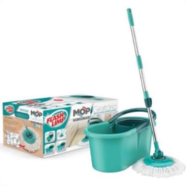Imagem de Rodo Mop Flashlimp Giratorio Com Balde Mop8209-Va