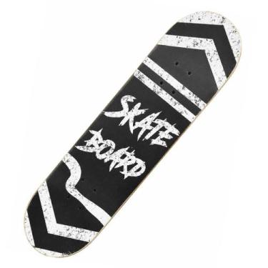 Imagem de Skate Semi Profissional Radical para crianças Montado Variadas estampa