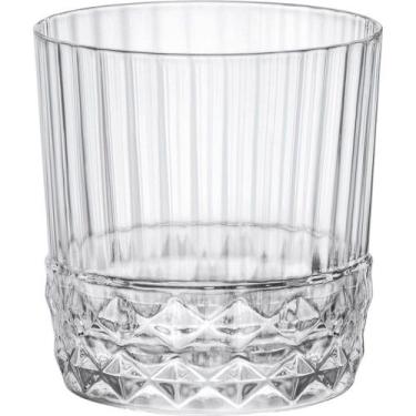 Imagem de Copo America 20s Bormioli Rocco 9x9x9cm Vidro Transparente 350ml 6pçs 