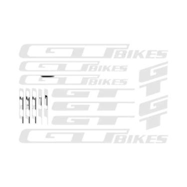 Imagem de Conjunto De 14 Adesivos Para Capacete De Bicicleta, Acessórios Criativ