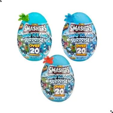 Imagem de Smashers ovo grande dino ice com 20 surpresas fun