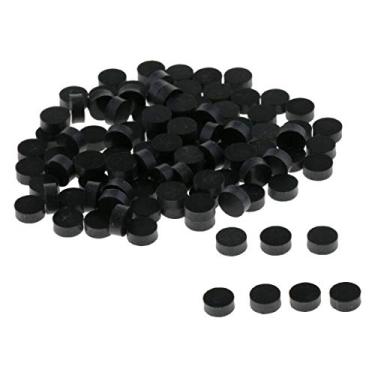 Imagem de simhoa 100 pçs/pacote 6 x 2,5 mm guitarra fingerboard Dot Guitar Parts Luthier Repair - Preto