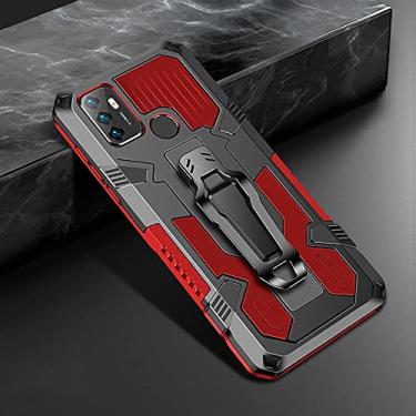 Imagem de Mobile phone accessories Para FOR OPPO A53 2020 / A32 Machine Warrior PC à prova de choque + capa protetora TPU phone case