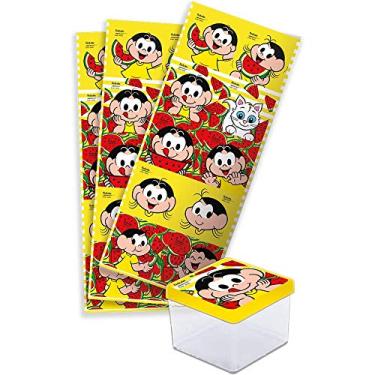 Imagem de Adesivo Quadrado Festa Magali Melancia - 30 unidades