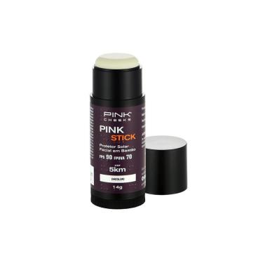 Imagem de Pink Cheeks Pink Stick FPS 90 FPUVA 70 Incolor 5Km Protetor Solar Facial 14g