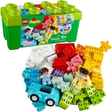 Imagem de Lego Duplo Classic Brick Box 10913 Primeiro Conjunto Lego Com Caixa De