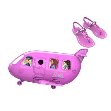 Imagem de Sandália Barbie Flight Avião Grendene Kids Brinquedo Rosa Infantil 25