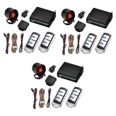 Imagem de VICASKY 3 Partidas Para Automóveis Toque De Início Do Botão Do Carro Entrada Keypassive Keyless Kit De Carro De Entrada Sem Kits Chaveiro Alarme Automático Controle Remoto