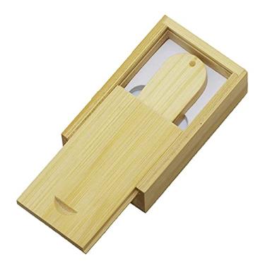 Imagem de 32 GB Caixa de madeira USB Flash Drive USB Memory Stick Thumb Drives USB Pen Drive USB 2.0 data de armazenamento de armazenamento externo unidade Zip Drive PENDRIVE (Bamboo)