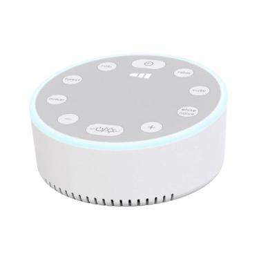 Imagem de menolana Máquina de sono com som de ruído branco, mini, estável, máquina de ruído branco inteligente, máquina de dormir para bebê de viagem de mesa