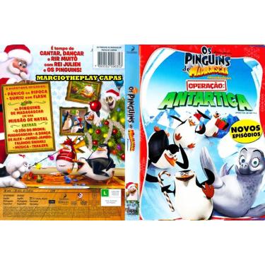 Imagem de os pinguins de madagascar operacao antartica dvd