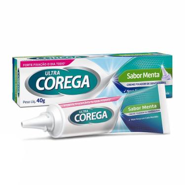 Imagem de Corega Ultra Creme Fixador de Dentadura Sabor Menta 40g
