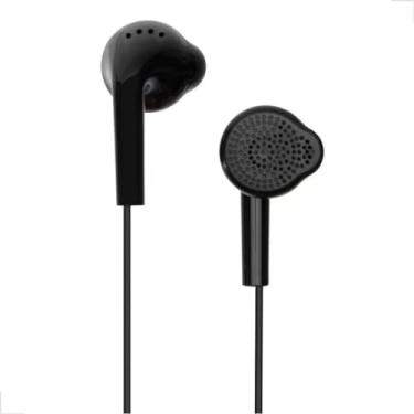 Imagem de Fone de Ouvido com Fio Profissional Intra-Auricular com microfone e com bom grave (Preto)