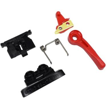 Imagem de Acessórios profissionais para cortadores de cabelo, peças de reparo, alavanca de ajuste, placa de trava, botão de interruptor, tensão de mola, seguidor de came compatível com Wahl Magic Cordless Clip