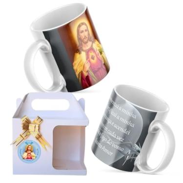Imagem de Caneca Personalizada - Sagrado Coração de Jesus 1