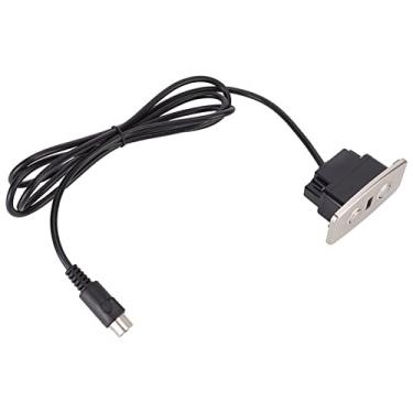 Imagem de Cadeira Controladora de Interruptor Reclinável Elétrico Com Orifício de Carregamento USB, Luz de Fundo LED, Material ABS para Sofás Elétricos, Controlador de Interruptor