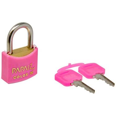 Imagem de Cadeado Color Line, Papaiz, CR30, Rosa