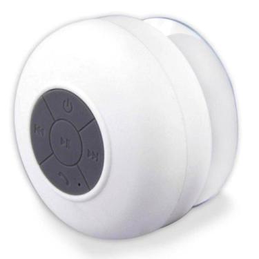 Imagem de Caixa De Som Bluetooth A Prova DAgua - Branca - BTS