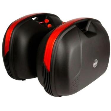 Imagem de Baú lateral Givi E360n 40 Litros lente vermelha