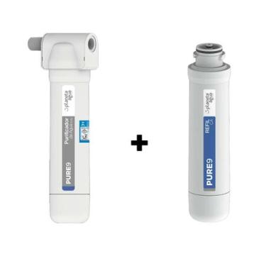 Imagem de Kit Filtro Purificador + Refil Pure9 CA Simples Rosca 1/2 Planeta Água