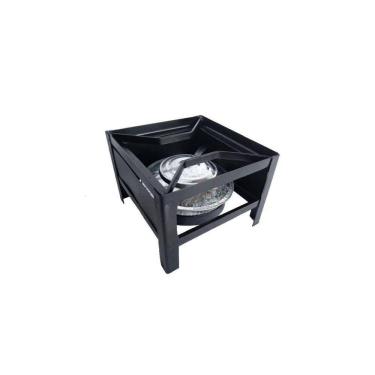 Imagem de Base Rechaud À Álcool Gel Com Tripé Pequeno 15x15x10cm