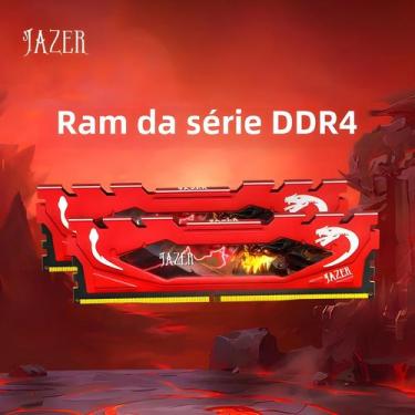 Imagem de Memória RAM DDR4 Jazer - 8GB, 16GB e 32GB (3200MHz e 3600MHz), DDR4 8G