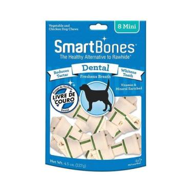 Imagem de Osso Smartbones Dental Mini para Cães - 127g