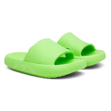Imagem de Chinelo Nuvem Feminino Slide Conforto Moderno - Valentina K, 38, Verde