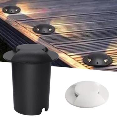 Imagem de Balizador Spot Led SMD 1W Com 2 Fachos Focos De Luz Angular (Branco Qu