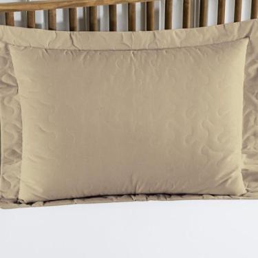 Imagem de Porta Travesseiro Avulso 80x60cm Algodão Percal 180 Fios - Linda Casa,