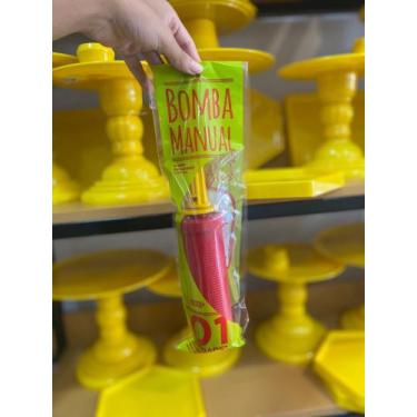 Imagem de Bomba manual de encher balões - Cromus