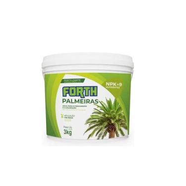 Imagem de Fertilizantes Forth Palmeiras Balde 3 kg Crescimento Coloração NPK+9 -