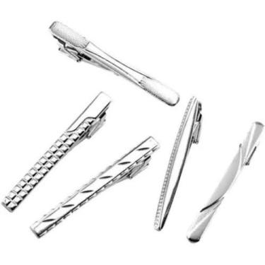 Imagem de 2 Prendedores De Gravata Em Metal Slim E Tradicional Ref471 - STYLE ST