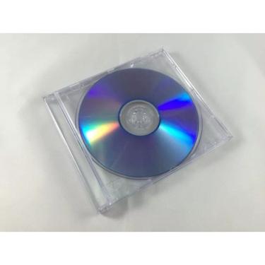 Imagem de Estojo Box Cd Acrílico Cristal Kit Com 25 Pçs