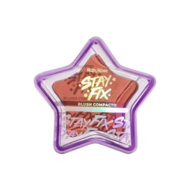 Imagem de Blush Compacto Ruby Rose Stay Fix St20 5,3g