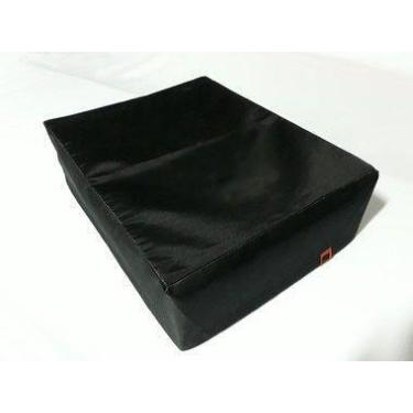 Imagem de Capa para CDJ e Mixer Preta Lisa P04 - 36x32x11cm - DOB