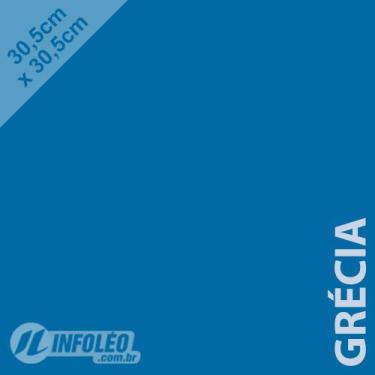 Imagem de Papel 180 gramas 30,5x30,5cm Grécia (Azul Royal) Color Plus - 10 unida
