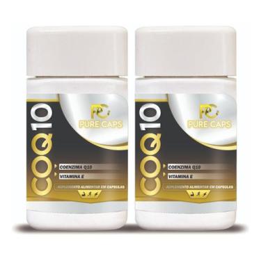 Imagem de Kit 2 Coq10 Pure Caps 60 Caps Envio Imediato - Original
