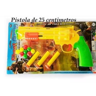 Imagem de Arminha Lança Dardos COLORIDA Militar Exército Brinquedo - FOLIA