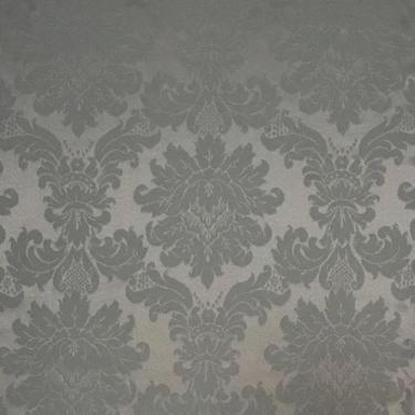 Imagem de Tecido Jacquard Prata Medalhão 2.80m de Largura - Sua Casa Decor