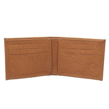 Imagem de Carteira Slim Masculina Em Couro De Avestruz Linha Country Envio Imedi